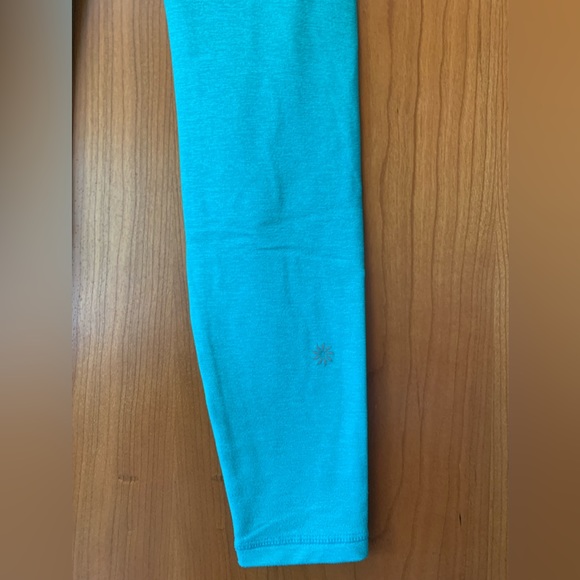 Athleta Girl Leggings (Teal - Size S/7) - Picture 3 of 4